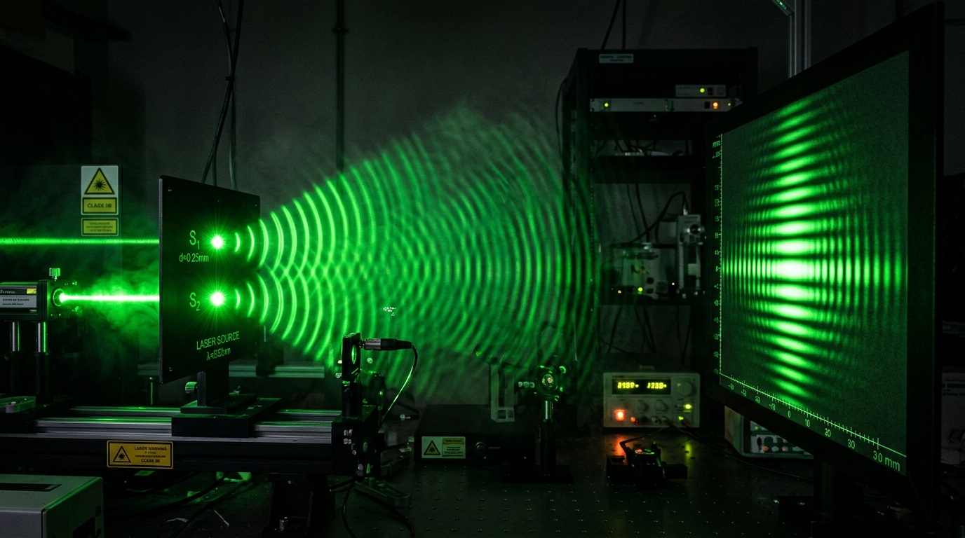 Trous de Young & Interférences Lumineuses